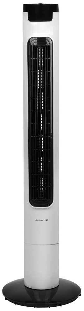 Вентилятор напольный Galaxy LINE GL 8108, 60 Вт, Белый/Черный №1