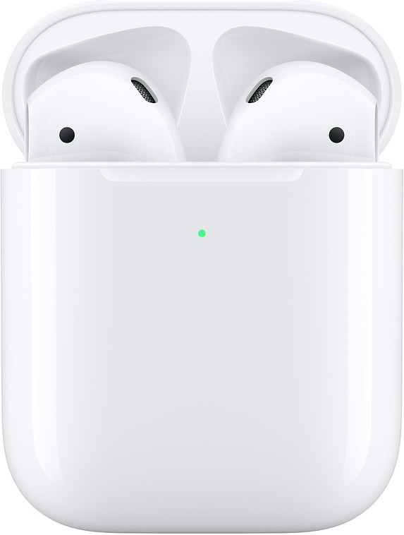 Беспроводные наушники Apple AirPods 2 with Charging Case, Белый детальное изображение - 1