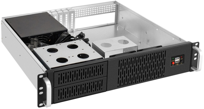 Серверный корпус ExeGate Pro 2U400-02/800ADS, 800 Вт, Черный №2