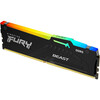 Оперативная память Kingston Fury Beast Black RGB DDR5 5200MHz, KF552C40BBA-16, 16 Гб вариант - 3