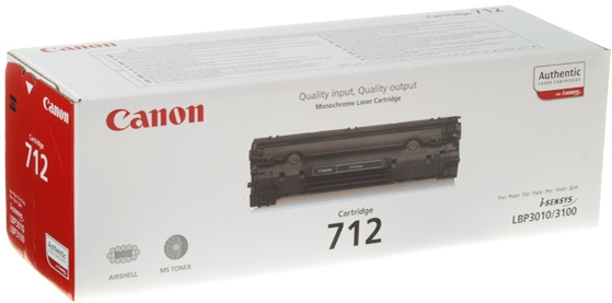 Картридж Canon 712 1870B002 детальное изображение - 1