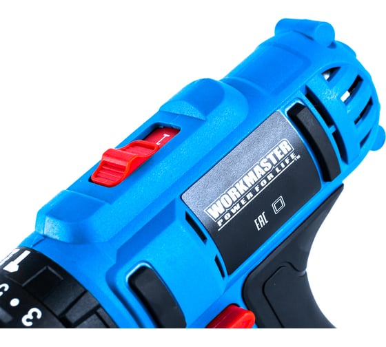 Аккумуляторная дрель-шуруповерт WorkMaster АШ-18ЛВ, 18 В, 28 Нм, 1,5 А·ч детальное изображение - 13