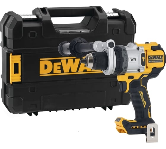 Аккумуляторная ударная дрель-шуруповерт DeWALT DCD1007NT-XJ, без АКБ и ЗУ, 18 В, 169 Нм детальное изображение - 1