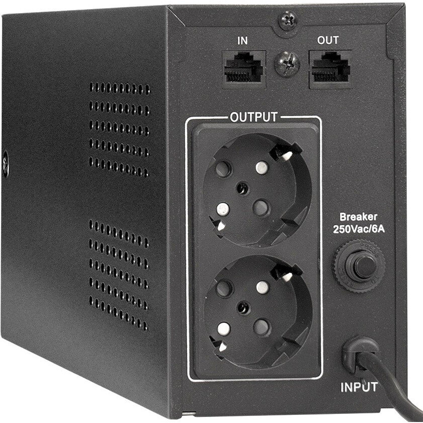 ИБП ExeGate Power Back BNB-800.LED.AVR.4C13 детальное изображение - 2