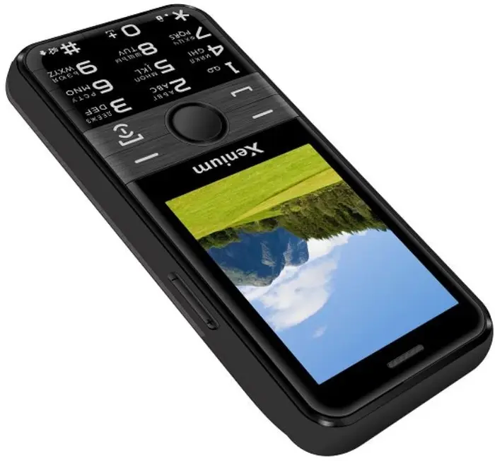 Мобильный телефон Xenium X800, 32 Мб, Черный, Dual nano-SIM №2