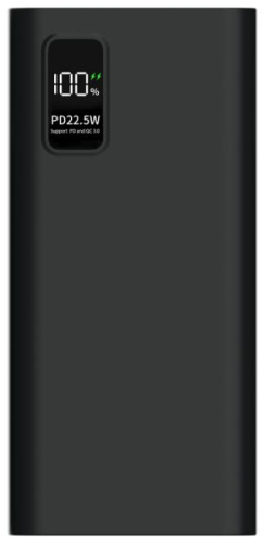 Внешний аккумулятор PERO PB06 (PB06BL), 20000 мАч, Черный детальное изображение - 2
