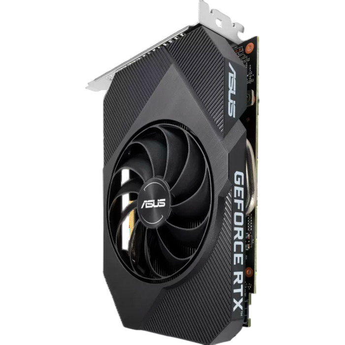 Видеокарта ASUS NVIDIA GeForce RTX 3050, PH-RTX3050-8G-V2, 8 ГБ, Черный детальное изображение - 2