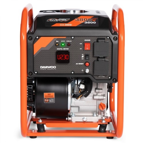 Генератор бензиновый DAEWOO GDA 3800i, 3.5 кВт, Оранжевый детальное изображение - 8