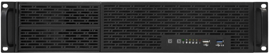 Серверный корпус ExeGate Pro 2U650-06/2U2098L/Redundant 2x1200W, 1200 Вт, Черный детальное изображение - 2