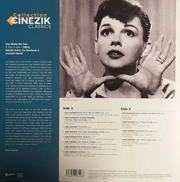 Виниловая пластинка Judy Garland – Une Etoile Est Nee – A Star Is Born LP детальное изображение - 2