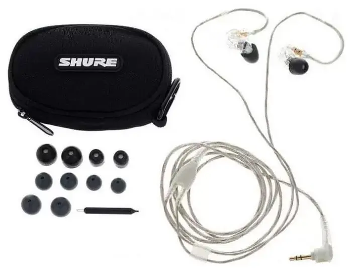 Проводные наушники Shure SE215, Белый №3