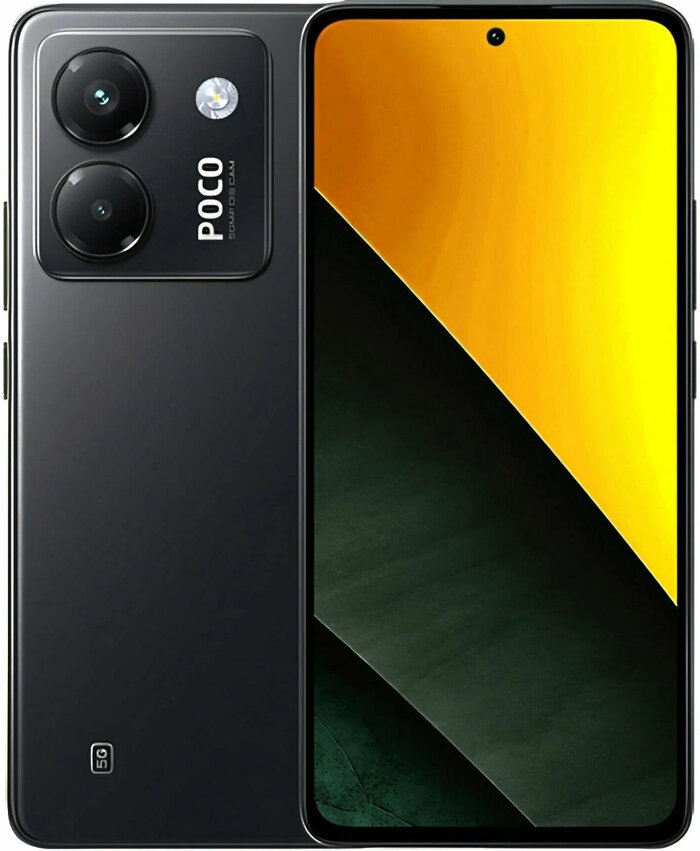 Смартфон Xiaomi POCO M7 Pro 5G 12/256 ГБ, Черный, Dual nano-SIM №1