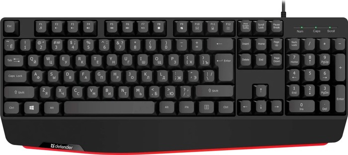 Клавиатура Defender Atom HB-546, 45546, Черный №2