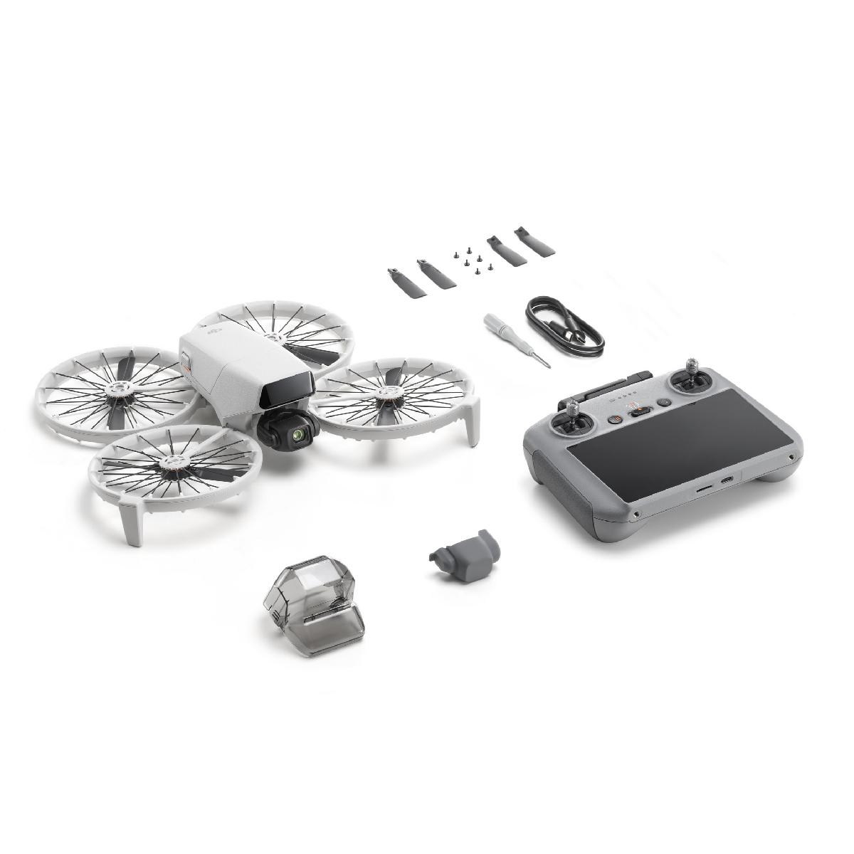 Квадрокоптер DJI Flip (DJI RC2) GL, Белый детальное изображение - 1