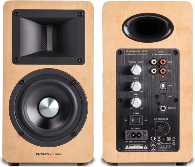 Полочная акустика Edifier AirPulse A80, Коричневый детальное изображение - 3