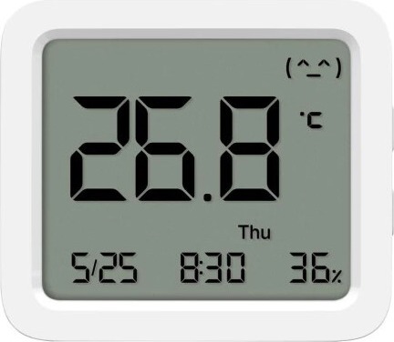 Датчик температуры и влажности Xiaomi Smart Temperature and Humidity Monitor 3, Белый детальное изображение - 1