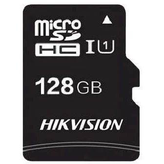Карта памяти Hikvision C1 MicroSD + SD адаптер (HS-TF-C1(STD)/128G/ADAPTER), 128 Гб детальное изображение - 1