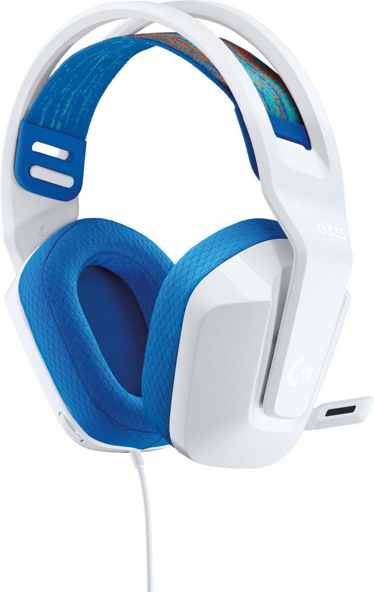 Проводные наушники Logitech G335, Белый детальное изображение - 2