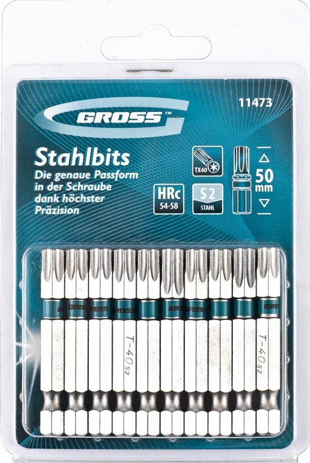 Биты, торцевые головки Gross 11473 детальное изображение - 1