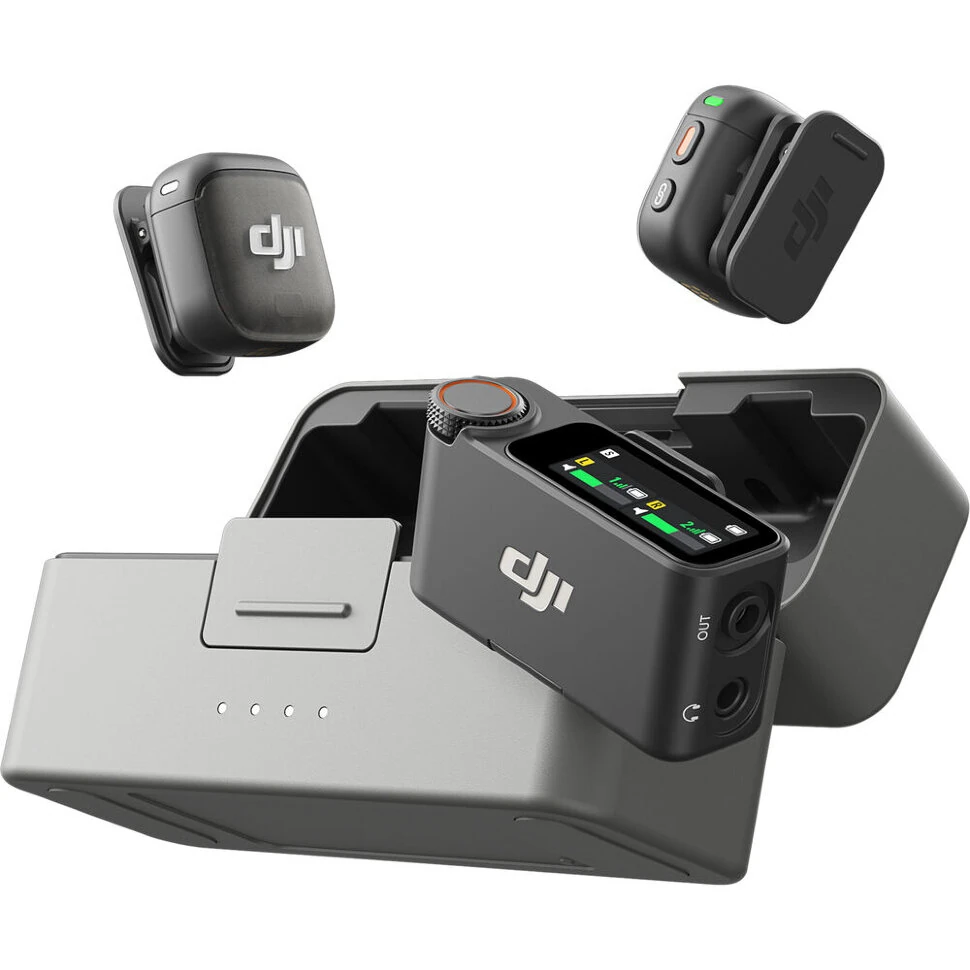 Радиосистема DJI Mic 3 (2TX+RX), Черный детальное изображение - 3