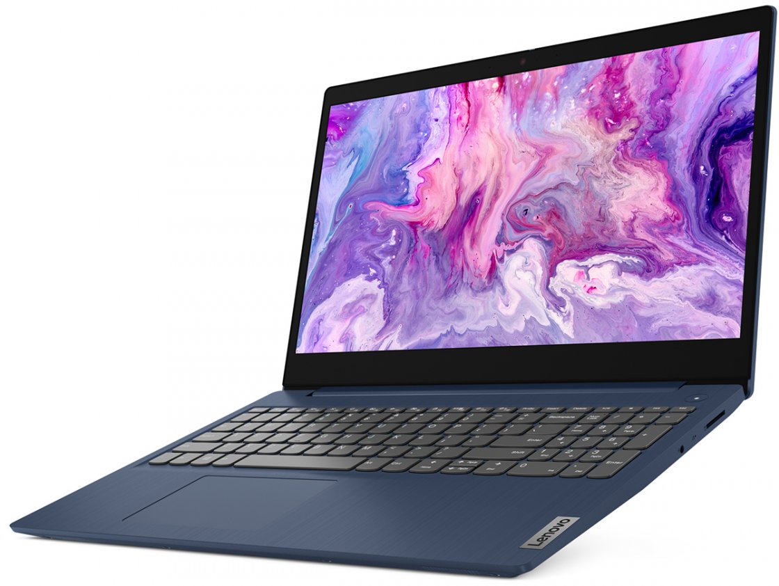 Ноутбук Lenovo IdeaPad 3 17ADA05, 81W2003XRK, RAM 8 ГБ, SSD 256 ГБ, Синий детальное изображение - 2