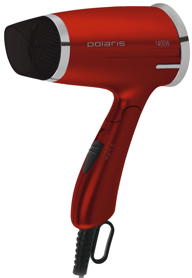 Фен Polaris Mini PHD 1464T, Красный детальное изображение - 1