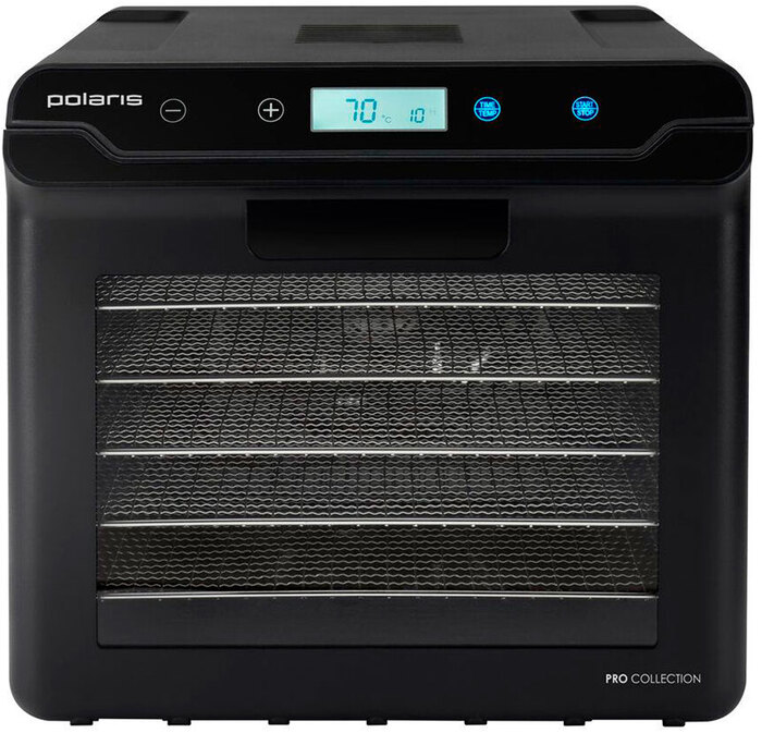 Сушилка для овощей и фруктов Polaris PFD 2402H Pro, 500 Вт, Черный №1