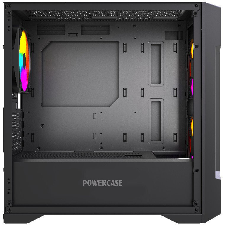 Корпус Powercase Mistral Micro X3B ARGB, Черный детальное изображение - 4