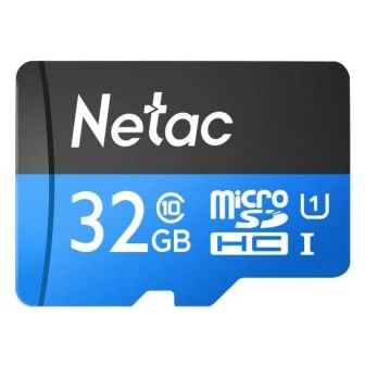 Карта памяти Netac P500 Standard MicroSD (NT02P500STN-032G-S), 32 Гб детальное изображение - 1