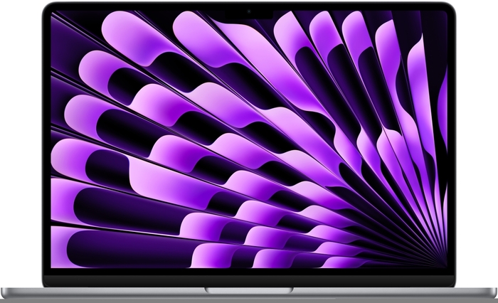 Ноутбук Apple MacBook Air 13 2024, RAM 16 ГБ, Space gray, SSD 1 ТБ, Apple graphics 10-core детальное изображение - 1