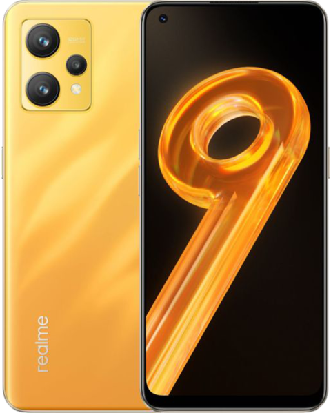 Смартфон Realme 9 128 ГБ, RAM 8 ГБ, Желтый, Dual nano SIM детальное изображение - 1