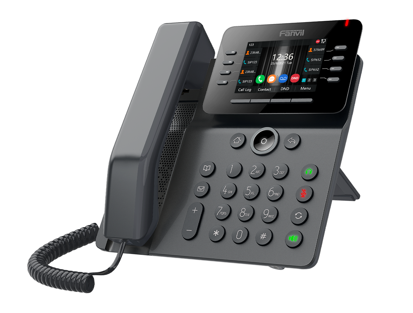 VoIP-телефон Fanvil (Linkvil) V64, Черный детальное изображение - 1