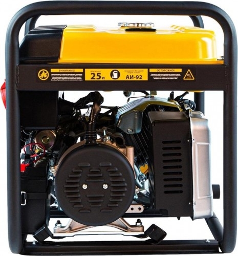 Генератор бензиновый Denzel PS 80 E-3 946954, 6 кВт, Желтый детальное изображение - 5