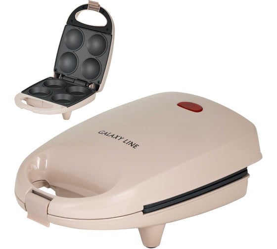 Прибор для выпечки кексов Galaxy LINE GL 2982 7021429820, светло-коричневый детальное изображение - 1