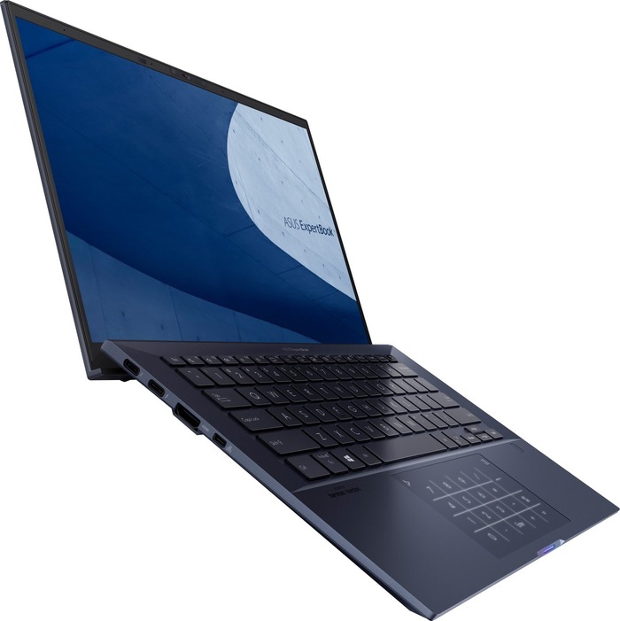 Ноутбук Asus ExpertBook B9 B9400CEA, Intel Core i7 1165G7, RAM 16 ГБ, Синий, SSD 1 ТБ + SSD 1 ТБ, Intel Iris Xe Graphics, Windows 10 Professional №2