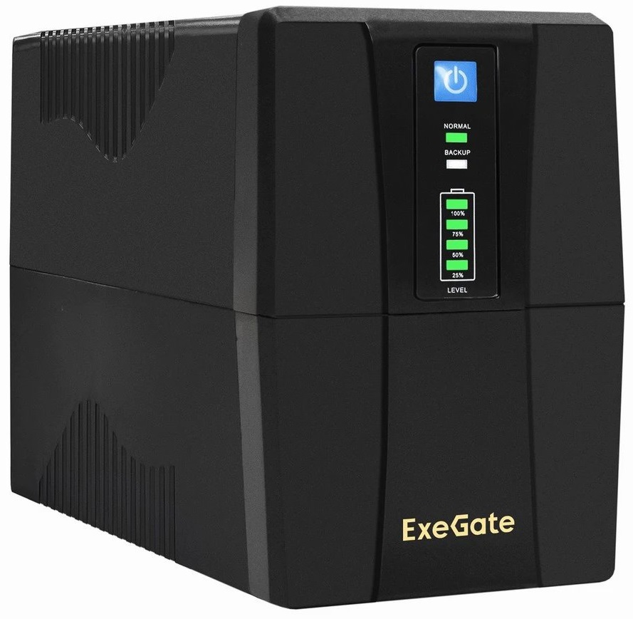 ИБП ExeGate Power Back BNB-1000.LED.AVR.4C13 детальное изображение - 1