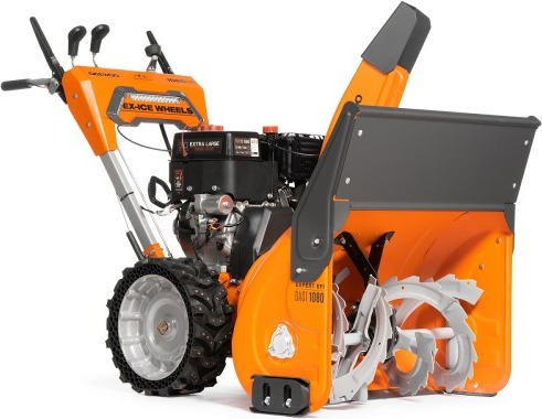 Снегоуборщик бензиновый Daewoo DAST 1080 EFI с инжекторным двигателем, 13 л.с., 7350 Вт, Оранжевый/Серый детальное изображение - 3