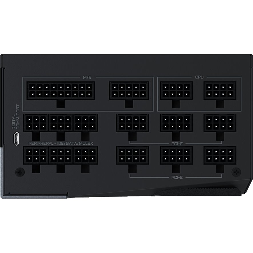 Блок питания Gigabyte GP-AP1200PM, 1200 Вт детальное изображение - 2