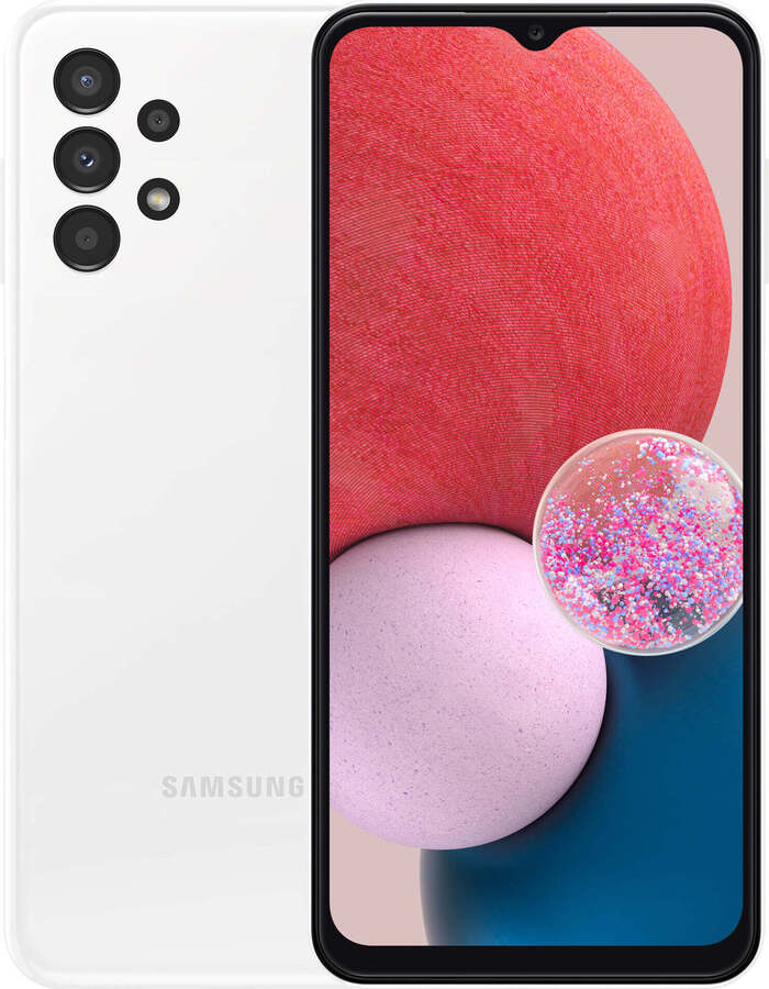 Смартфон Samsung Galaxy A13 4/64 ГБ, Белый, Dual nano SIM №1
