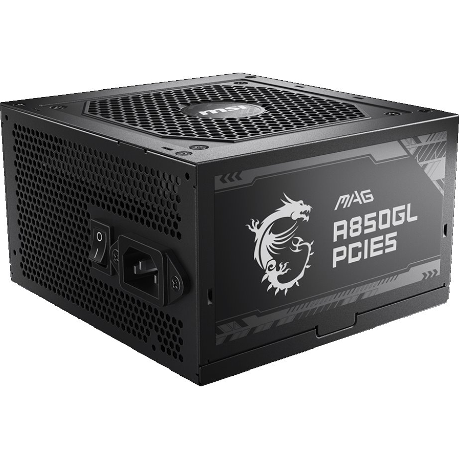 Блок питания MSI MAG A850GL PCIE5, 850 Вт детальное изображение - 3