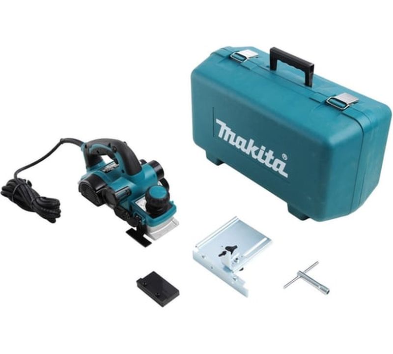Электрический рубанок Makita KP 0810 K, 850 Вт,  Синий детальное изображение - 6