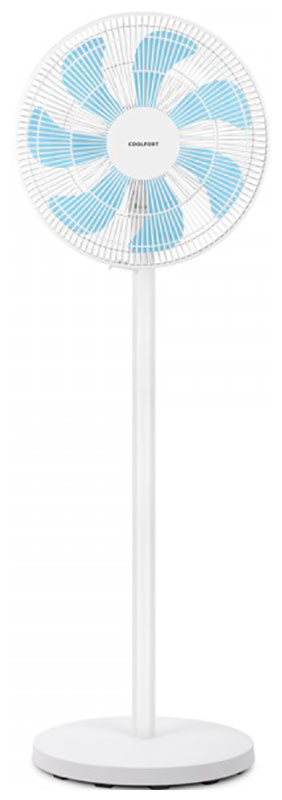 Вентилятор Coolfort CF-2005, 55 Вт, Белый/Голубой детальное изображение - 1