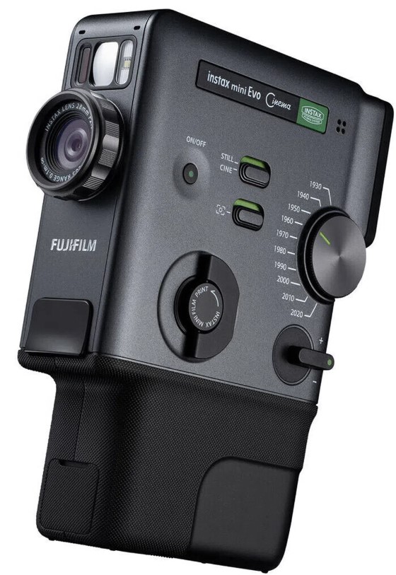 Фотоаппарат моментальной печатии Fujifilm Instax Mini Evo Cinema, Черный детальное изображение - 2