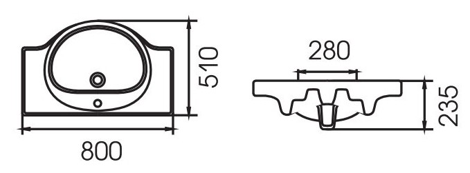 Умывальник  детальное изображение - 4