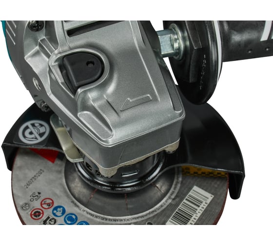 Машина шлифовальная угловая аккумуляторная Makita XGT BL 40В GA050GZ, 125 мм, 11000 об/мин детальное изображение - 6