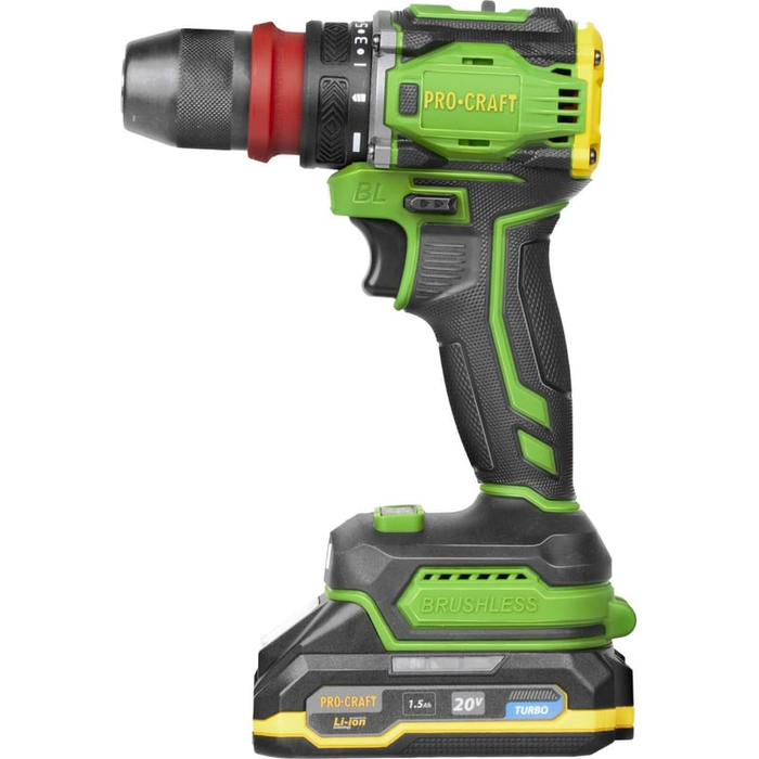 Аккумуляторная дрель-шуруповерт PROCRAFT PA18Pro DFR, 20 В, 30 Нм, 1.5 А·ч  №2