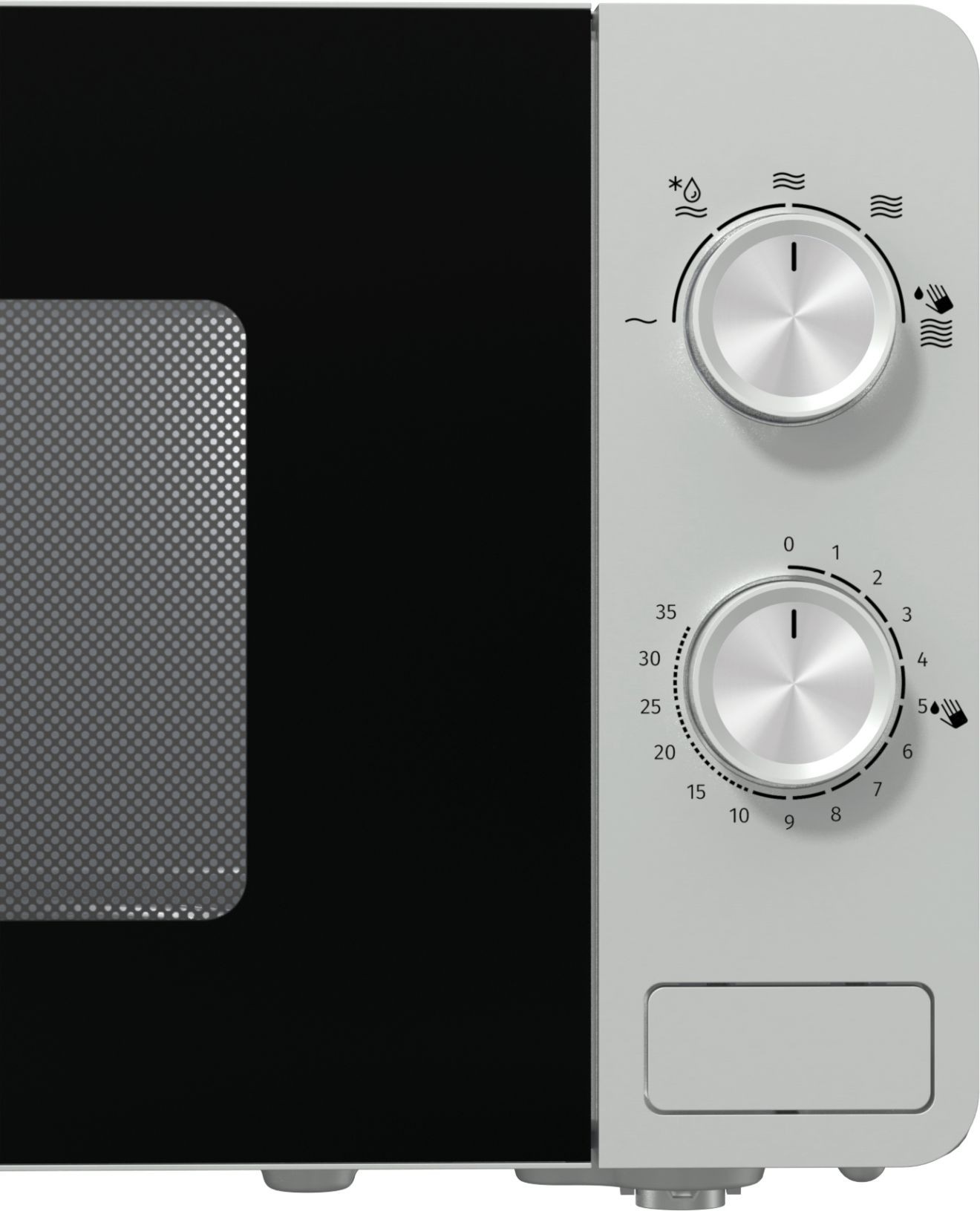Микроволновая печь Gorenje Essential MO 17 E1S, Серебристый детальное изображение - 5