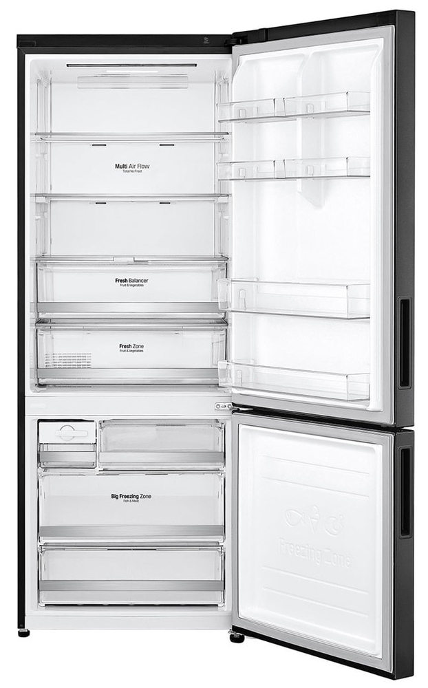 Холодильник LG GC-B569PBCM, Черный №4