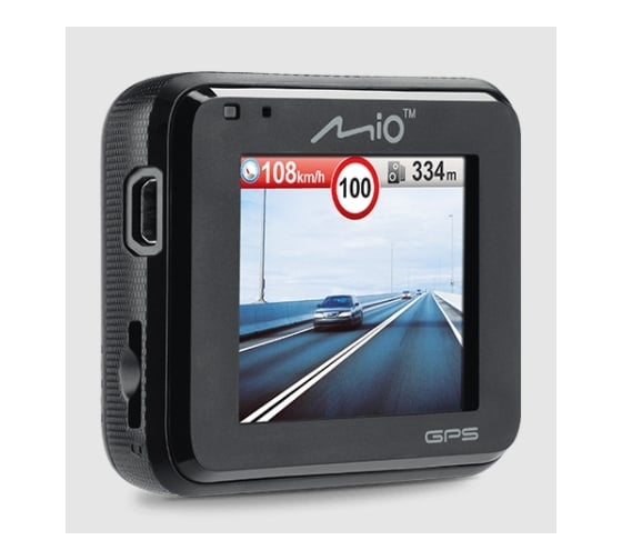 Видеорегистратор Mio MiVue C330, 1920x1080 Full HD dpi, MicroSD, 128 ГБ, Черный детальное изображение - 4