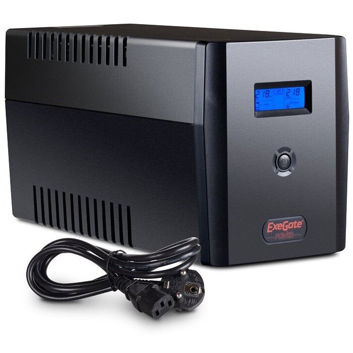 ИБП ExeGate SpecialPro Smart LLB-1500 LCD №2